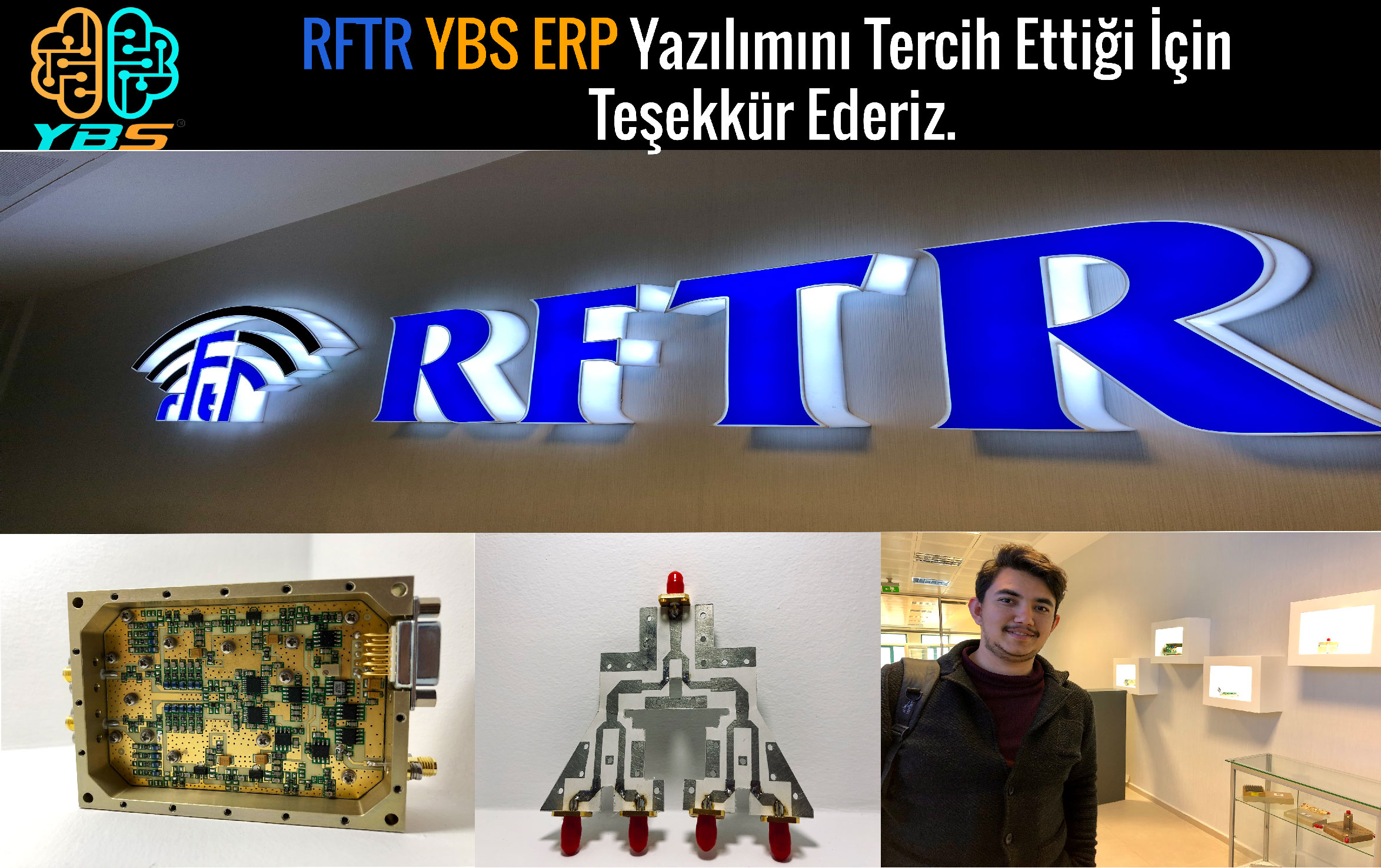 YBS ERP Yazılım Sistemlerini RFTR Firmamızda Tercih Etti