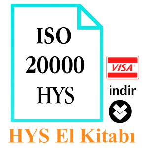 ISO 20000-2017 Servis/Hizmet Yönetim Sistemi El Kitabı