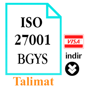 ISO 27001 BGYS Sistem Odası Kullanma Talimatı